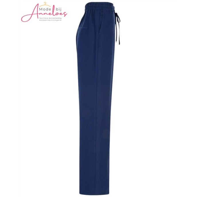 Red Button Broek Claudette Palazzo L31 Dark blue